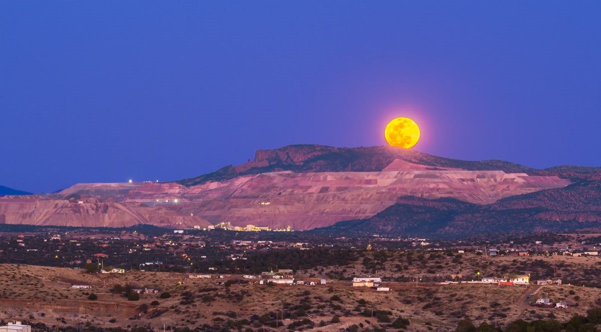 Copper water and the Full Moon