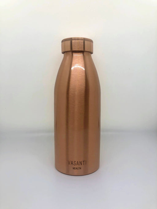 Slim Matte Copper Water Bottle